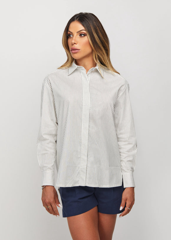 CAMISA CAROLINE LISTRADA