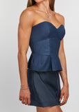 BLUSA LANA AZUL